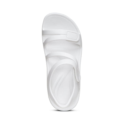 Aetrex Jillian Sport Sandal - White