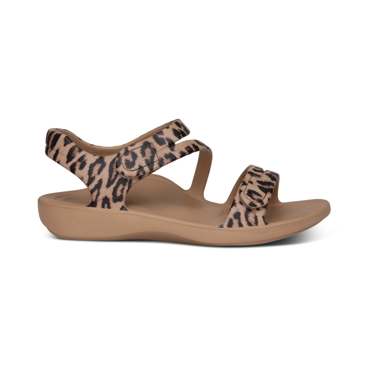 Aetrex Jillian Sport Sandal - Leopard