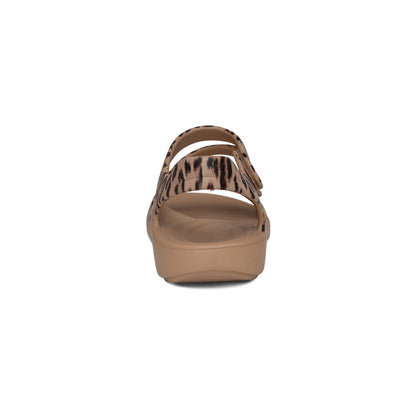 Aetrex Jillian Sport Sandal - Leopard