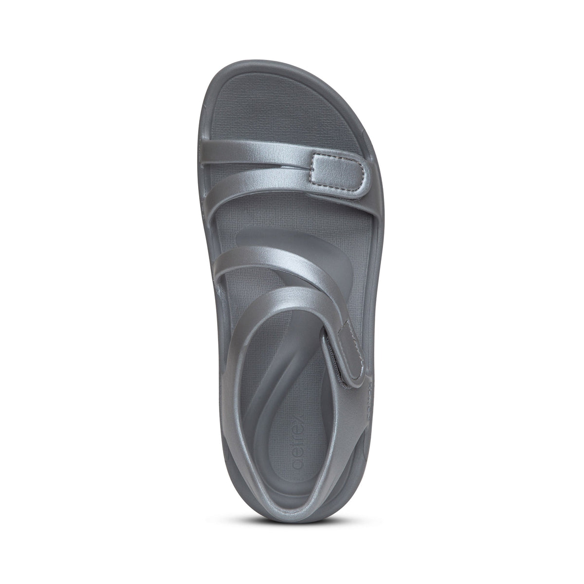 Aetrex Jillian Sport Sandal - Shimmer Grey