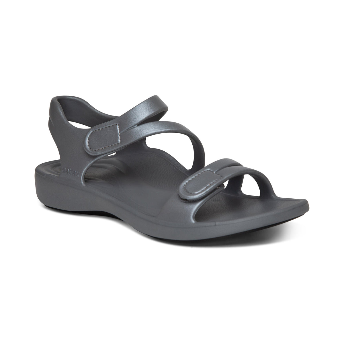 Aetrex Jillian Sport Sandal - Shimmer Grey