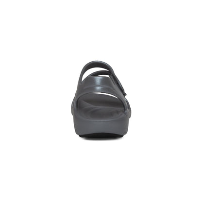 Aetrex Jillian Sport Sandal - Shimmer Grey