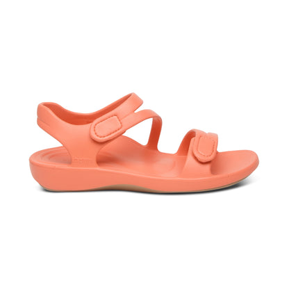Aetrex Jillian Sport Sandal - Coral