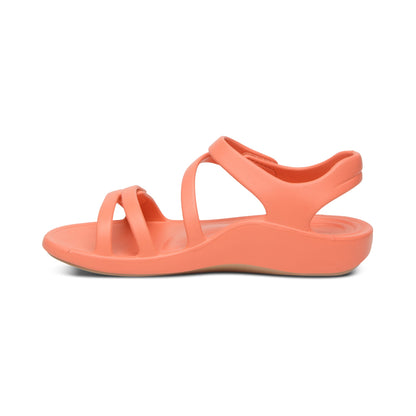Aetrex Jillian Sport Sandal - Coral