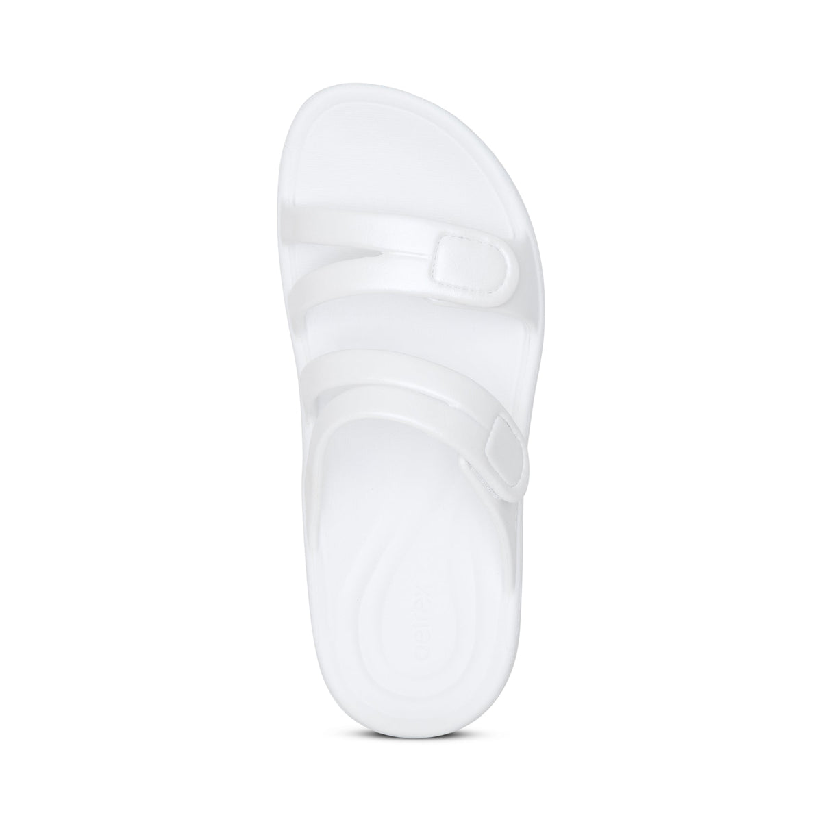 Aetrex Janey Sport Slide - White