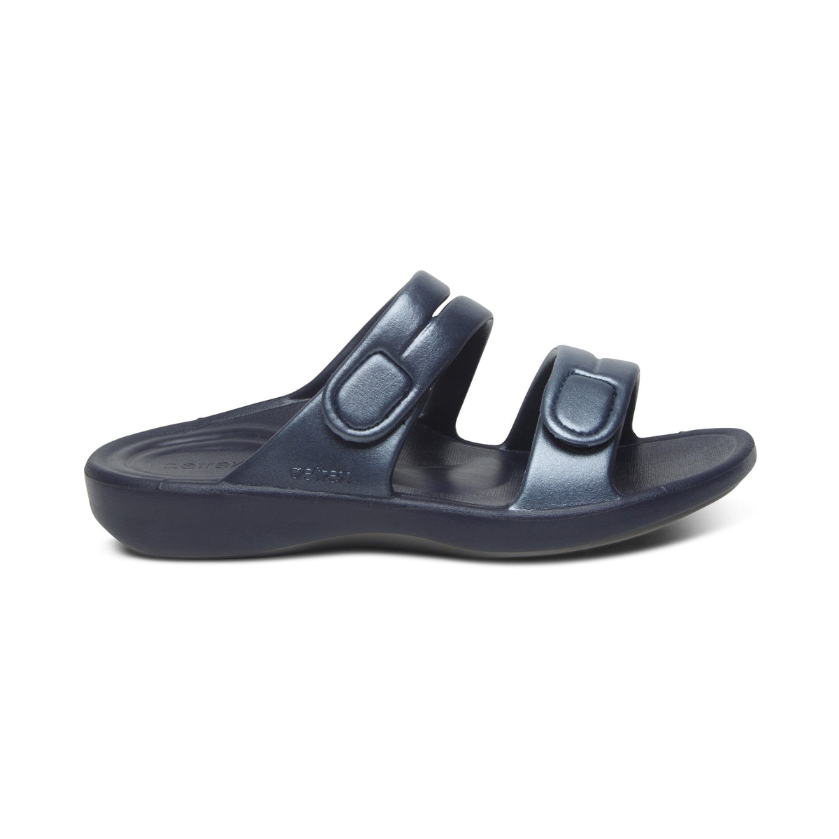 Aetrex Janey Sport Slide - Navy