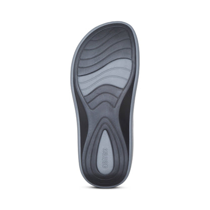 Aetrex Janey Sport Slide - Grey
