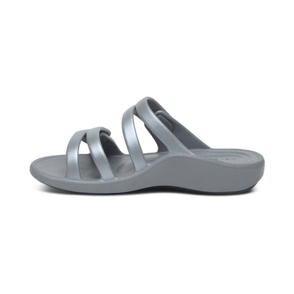 Aetrex Janey Sport Slide - Grey
