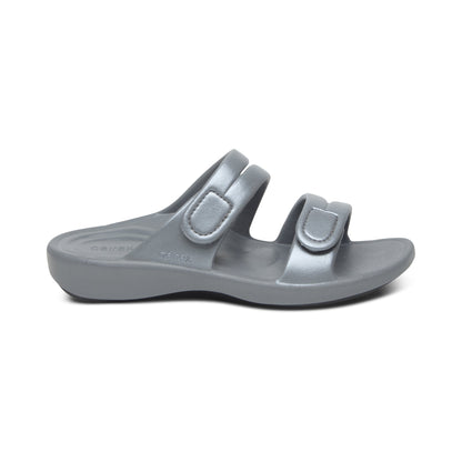 Aetrex Janey Sport Slide - Grey