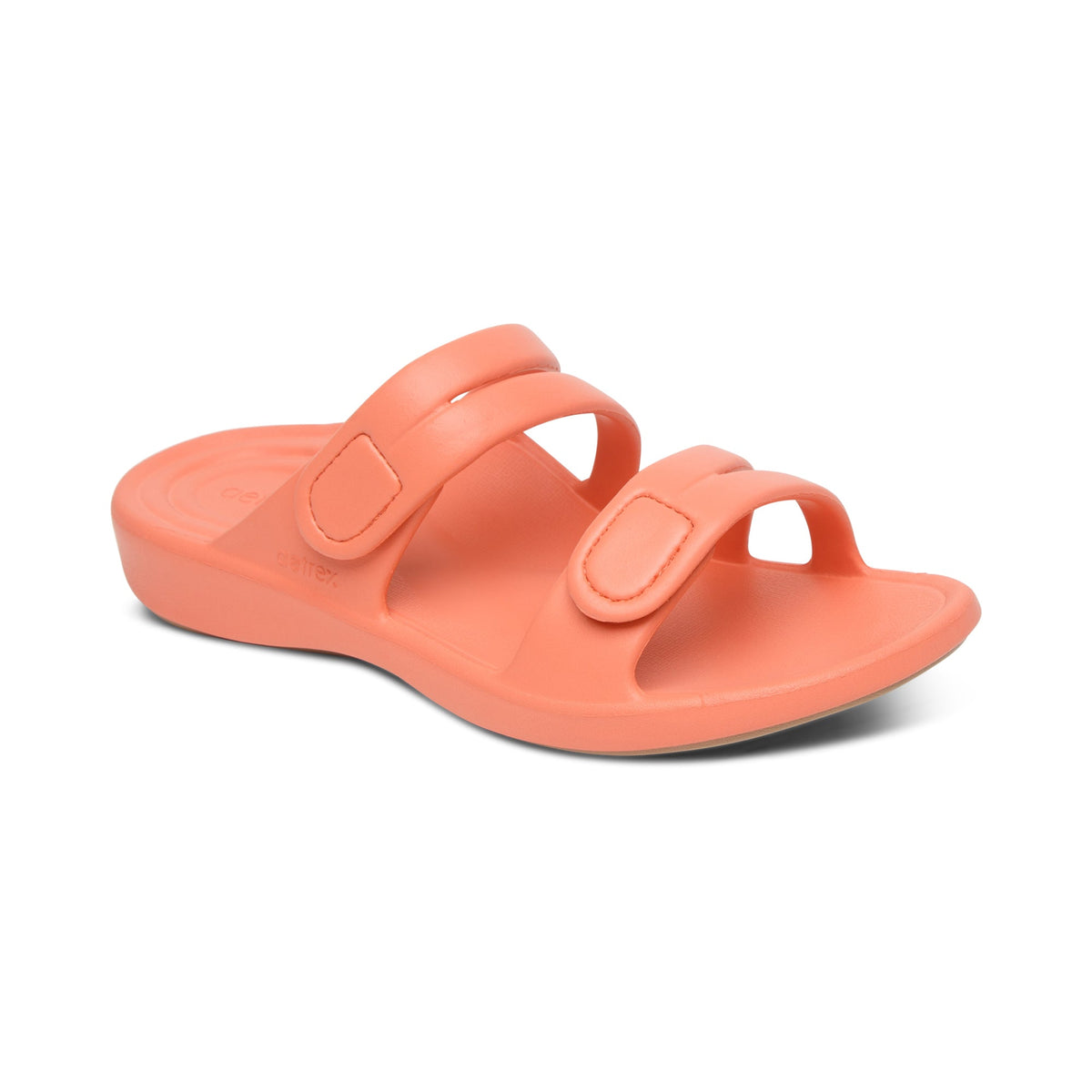 Aetrex Janey Sport Slide - Coral