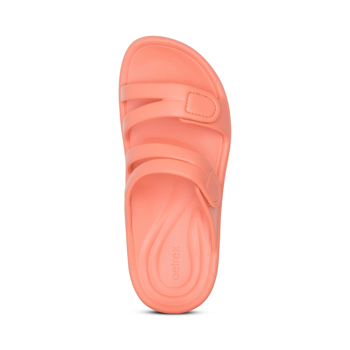 Aetrex Janey Sport Slide - Coral