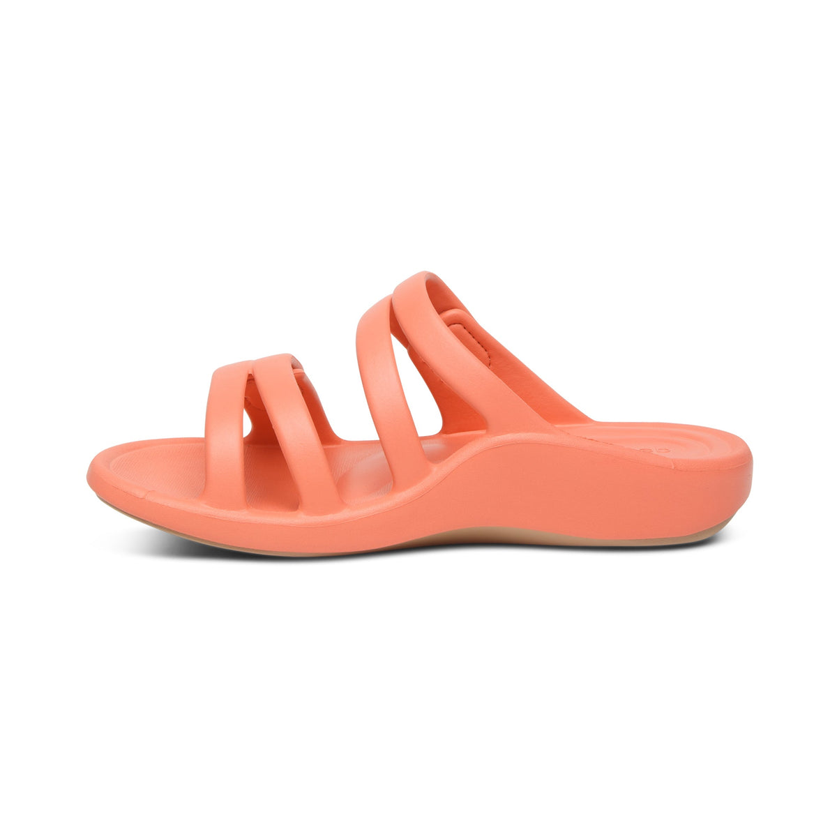 Aetrex Janey Sport Slide - Coral