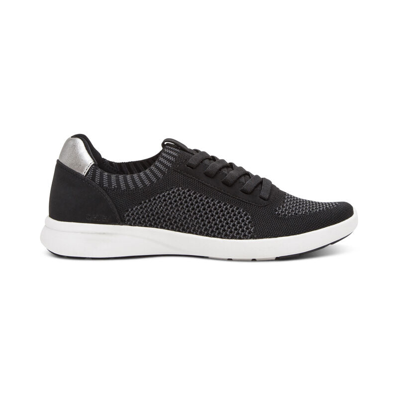 Aetrex Teagan Arch Support Sneaker - Black
