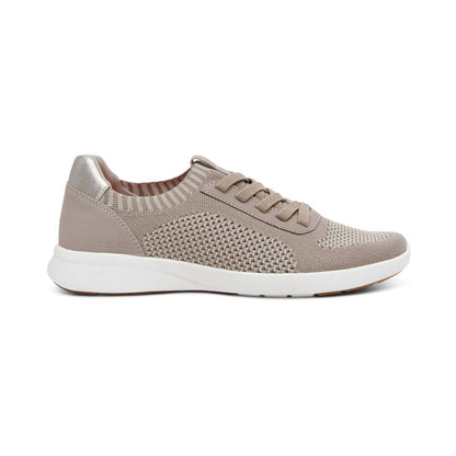 Aetrex Teagan Arch Support Sneaker - Oatmeal