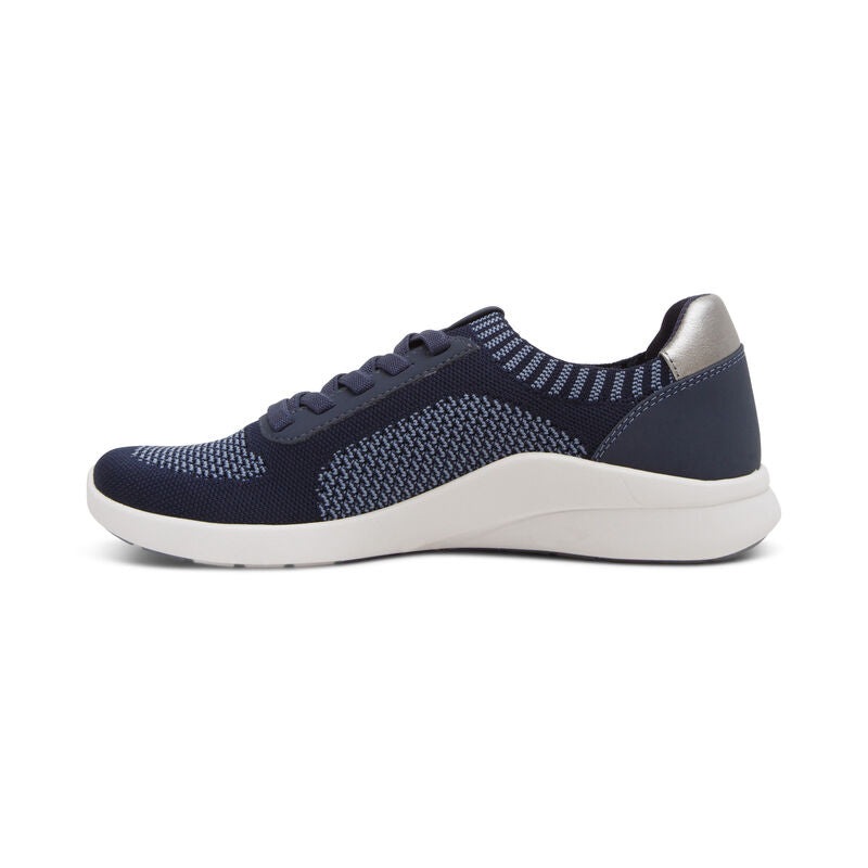 Aetrex Teagan Arch Support Sneaker - Navy