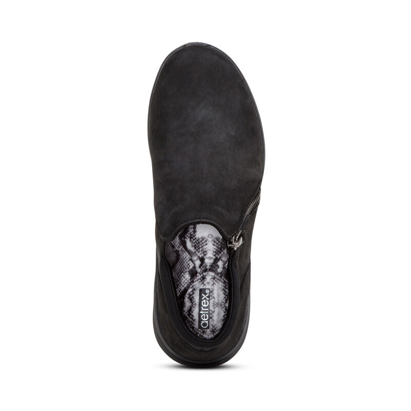 Aetrex Addie Arch Support Boot - Black