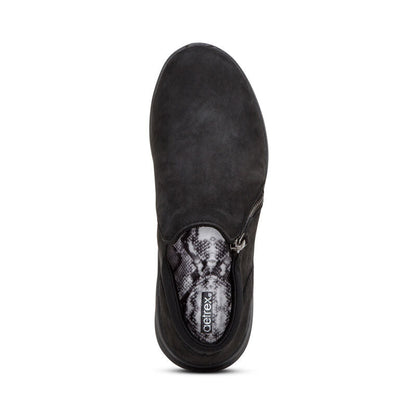 Aetrex Addie Arch Support Boot - Black