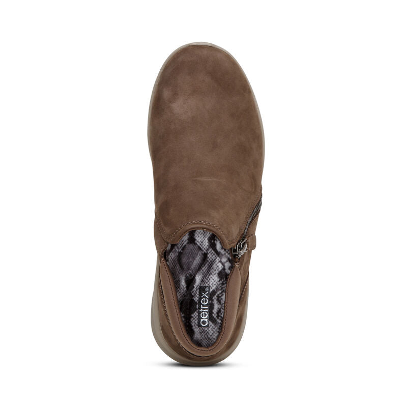 Aetrex Addie Arch Support Boot - Brown