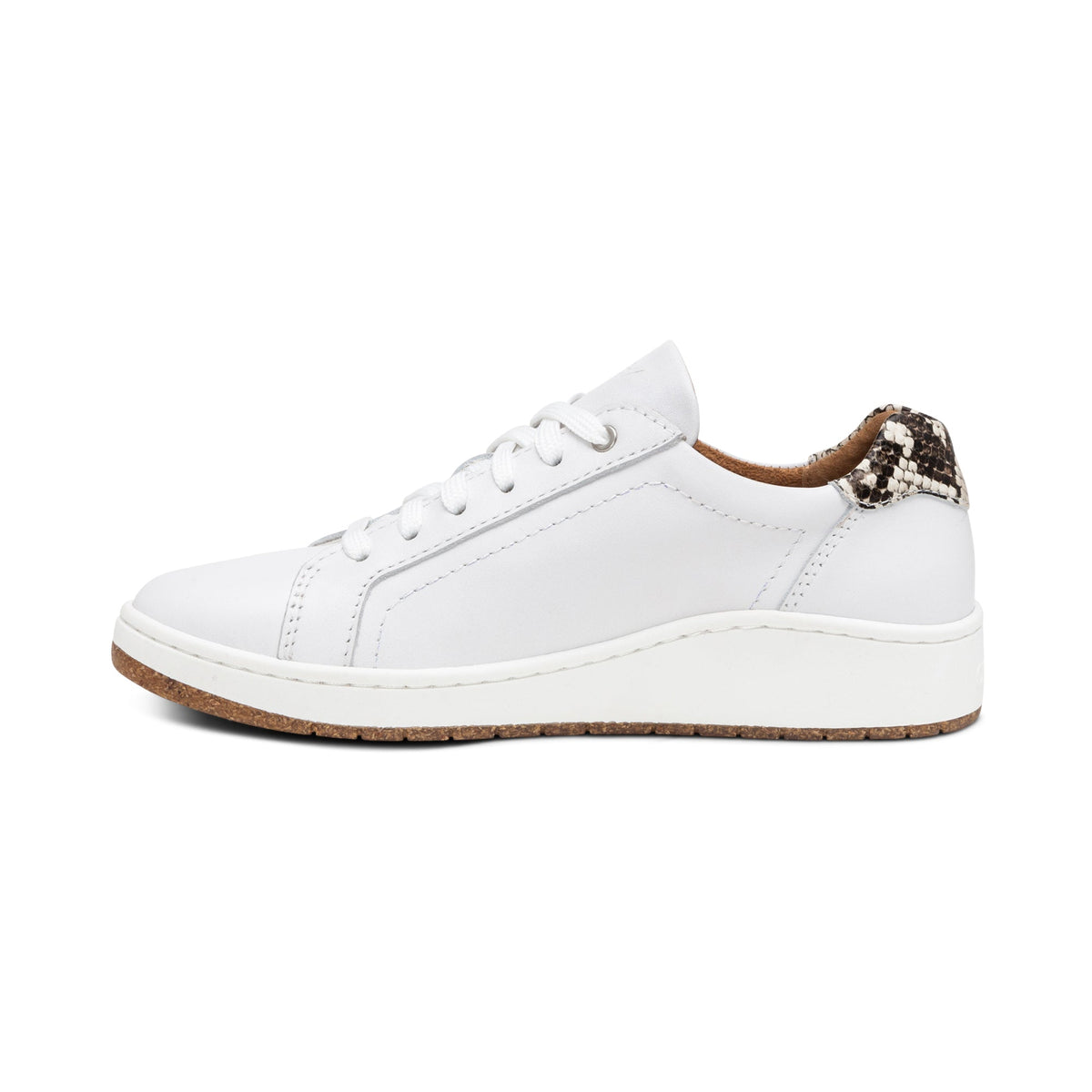 Aetrex Blake Comfort Sneaker - White