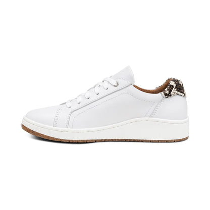 Aetrex Blake Comfort Sneaker - White