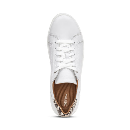 Aetrex Blake Comfort Sneaker - White