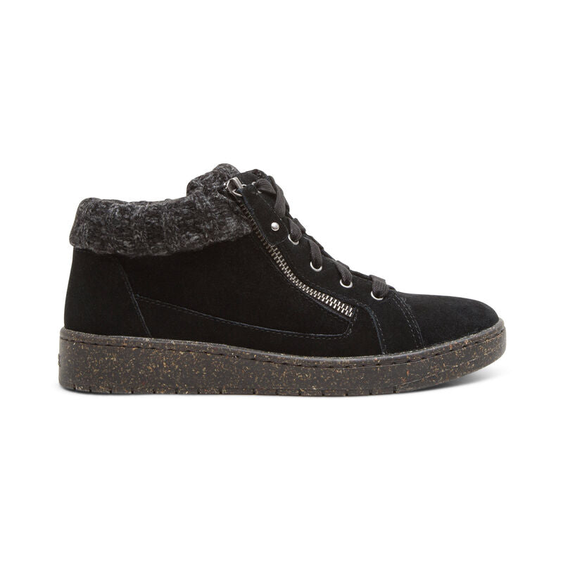 Aetrex Bonnie Arch Support Sneaker - Black