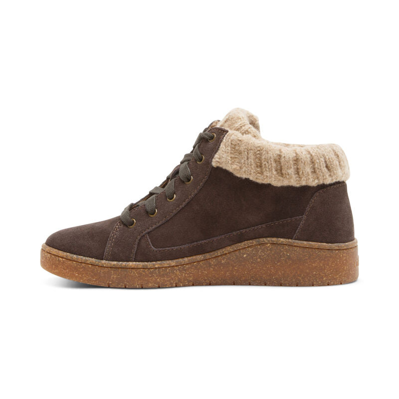 Aetrex Bonnie Arch Support Sneaker - Brown