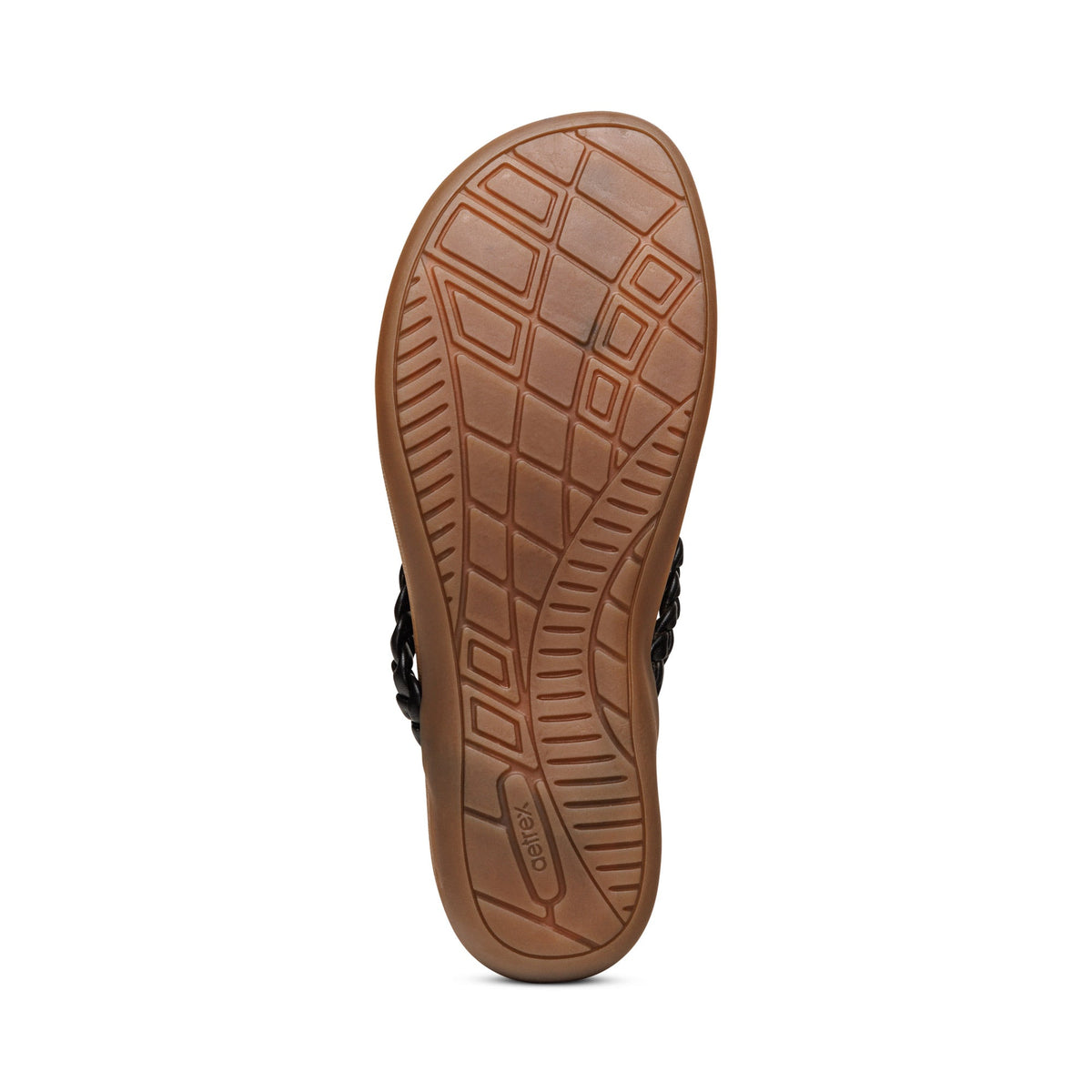 Aetrex Rachel Thong Sandal - Black