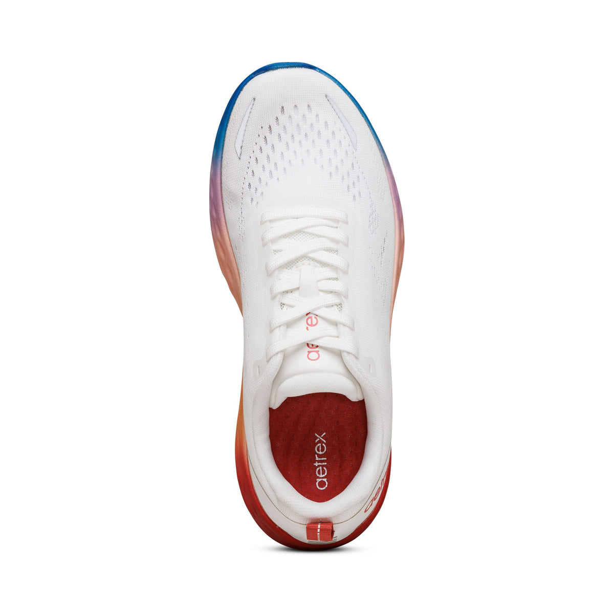 Aetrex Danika Arch Support Sneaker - White Ombre