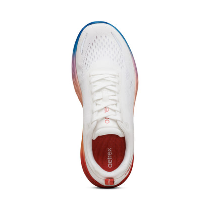 Aetrex Danika Arch Support Sneaker - White Ombre