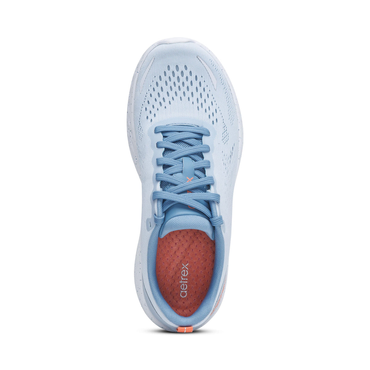Aetrex Danika Arch Support Sneaker - Light Blue