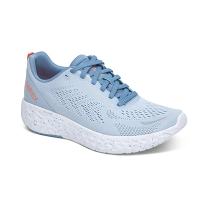 Aetrex Danika Arch Support Sneaker - Light Blue