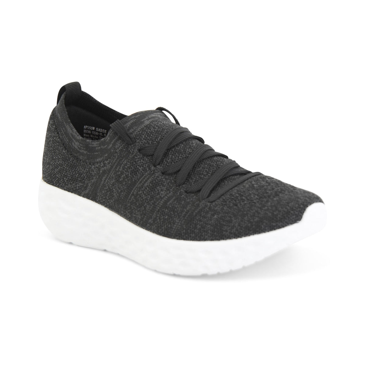Aetrex Sadie Arch Support Sneaker - Black