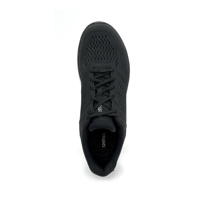 Aetrex Chase Arch Support Sneaker - Black