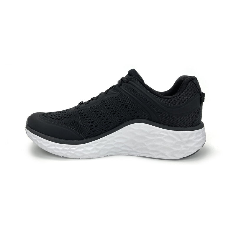 Aetrex Chase Arch Support Sneaker - Black