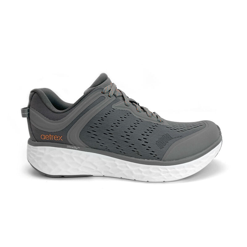 Aetrex Chase Arch Support Sneaker - Grey