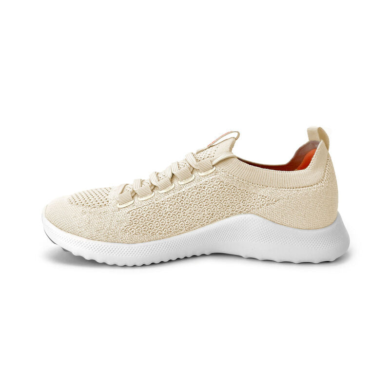 Aetrex Carly Arch Support Sneaker - Oatmeal