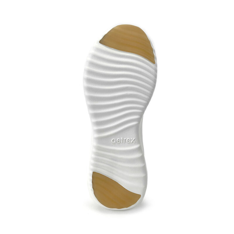 Aetrex Carly Arch Support Sneaker - Oatmeal