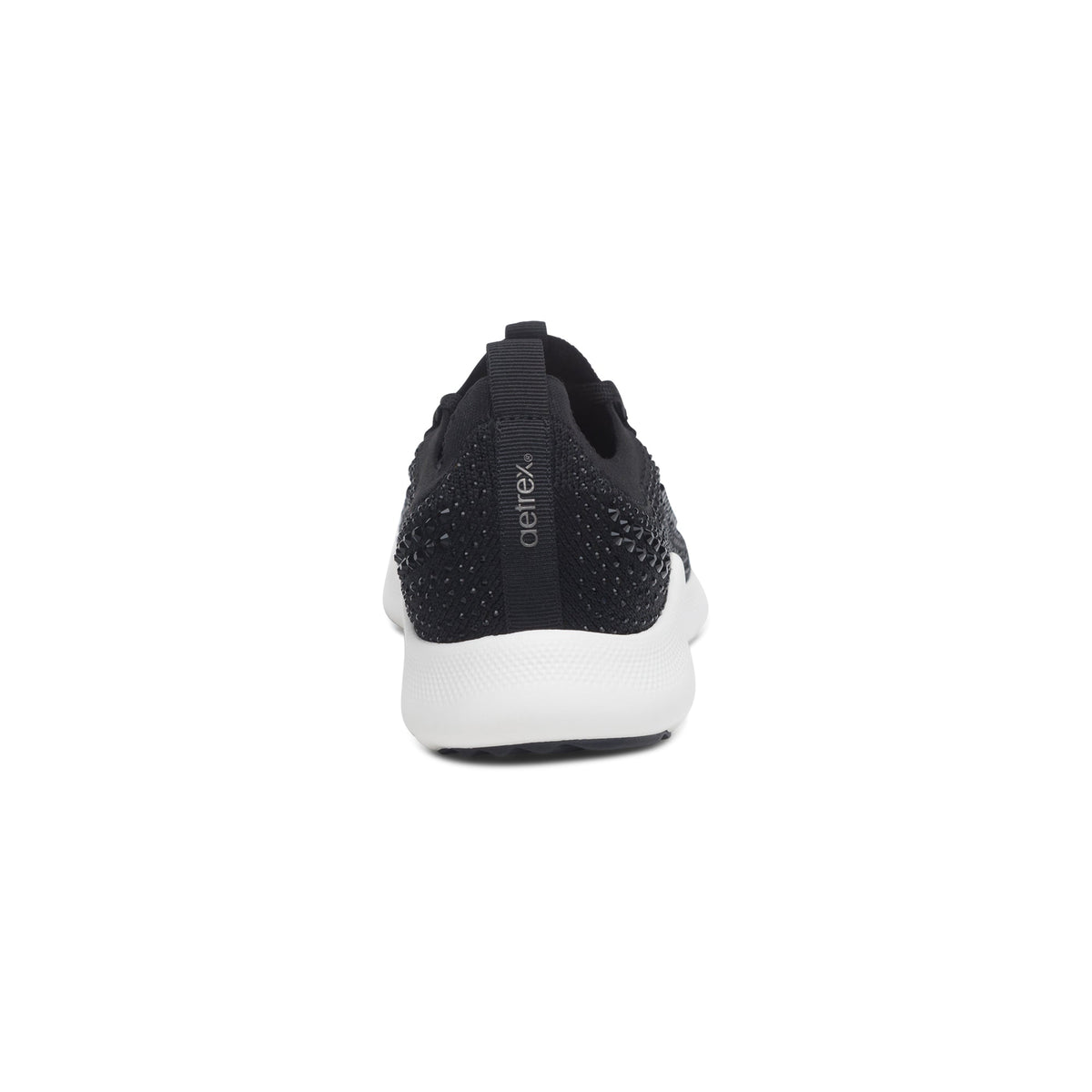 Aetrex Carly Arch Support Sneaker - Black Sparkle
