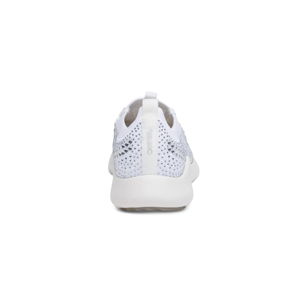 Aetrex Carly Arch Support Sneaker - White Sparkle