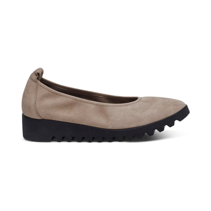 Aetrex Brianna Ballet Flat - Taupe