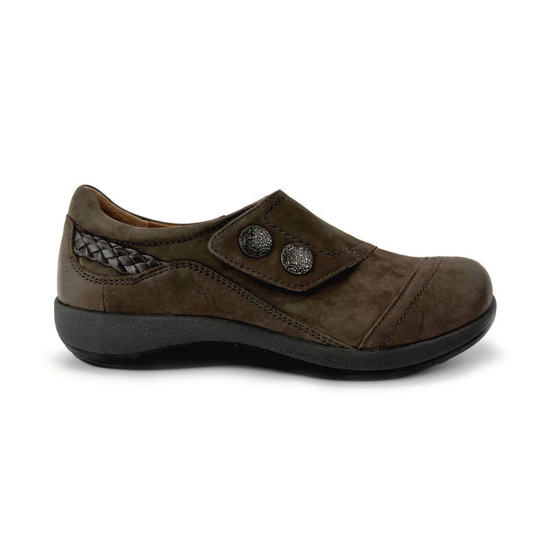 Aetrex Karina Monk Strap - Dark Earth