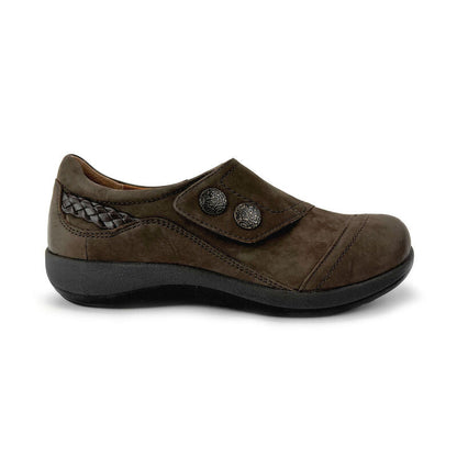 Aetrex Karina Monk Strap - Dark Earth