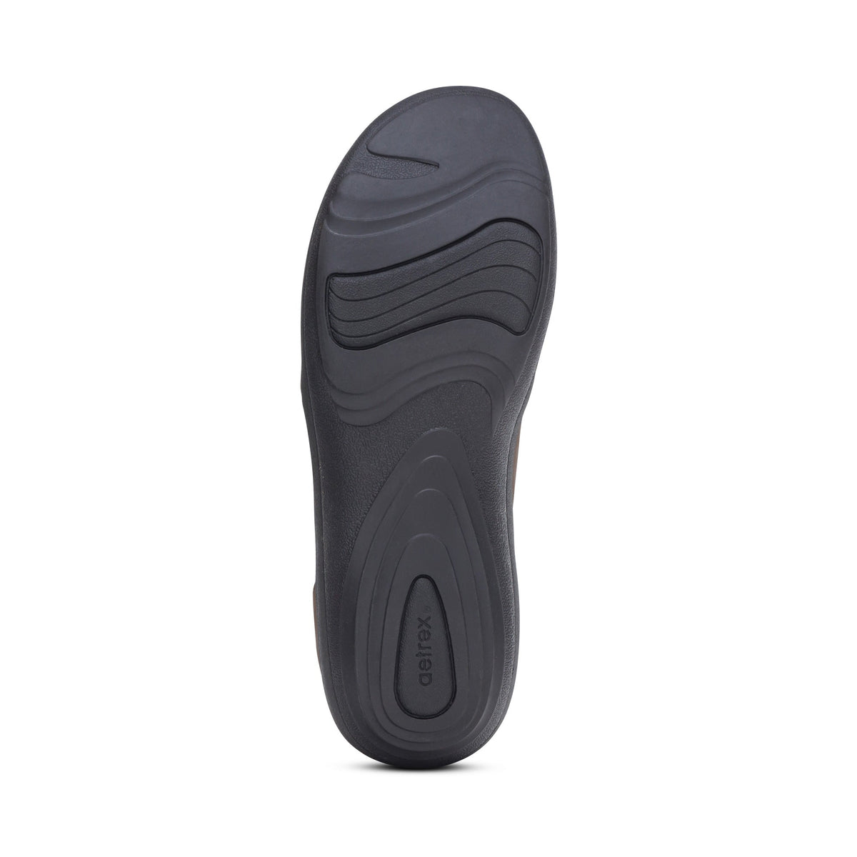 Aetrex Katie Side Zip Slip-On - Dark Earth