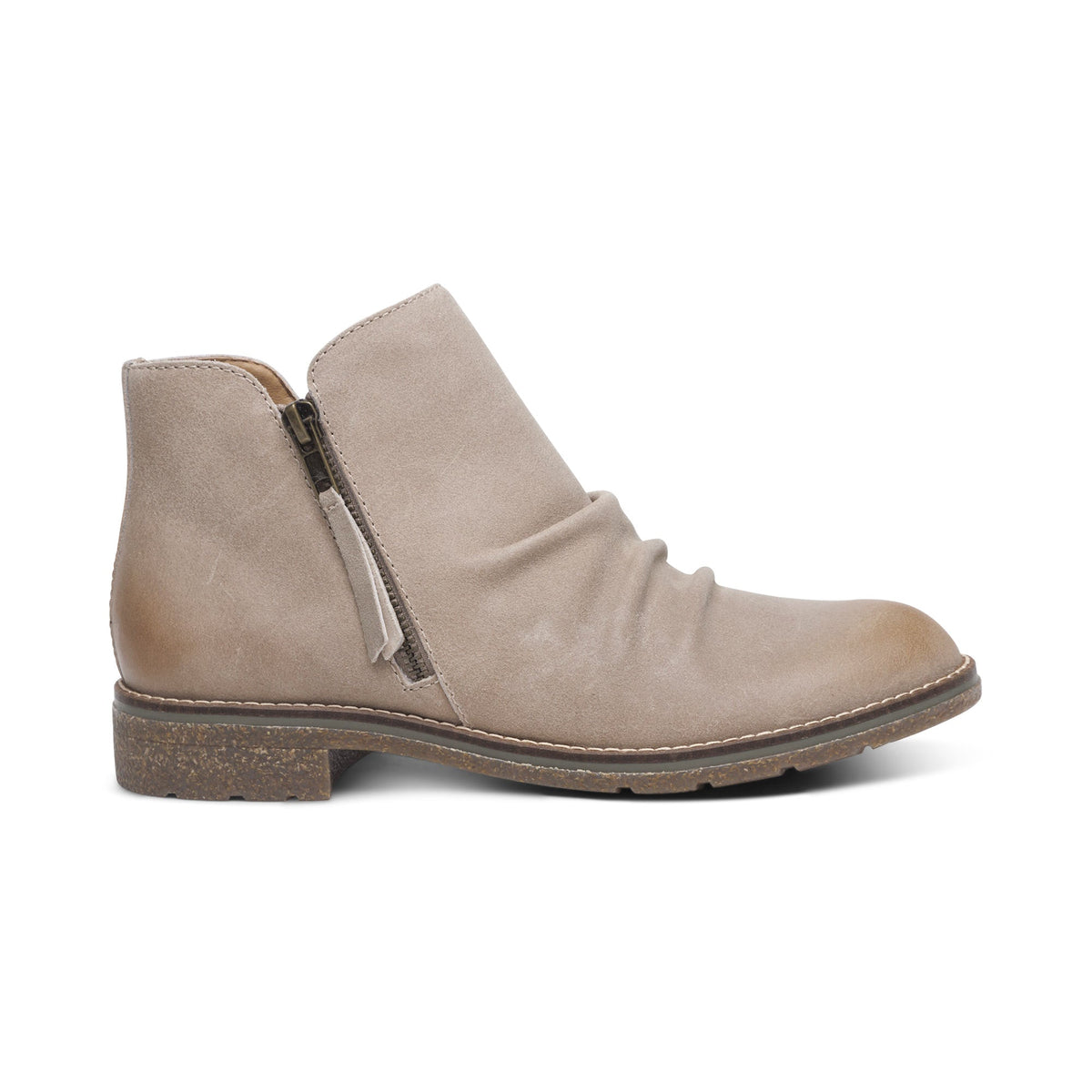 Aetrex Mila Low Boot - Taupe