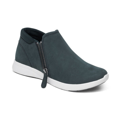 Aetrex Addie Arch Support Boot - Navy