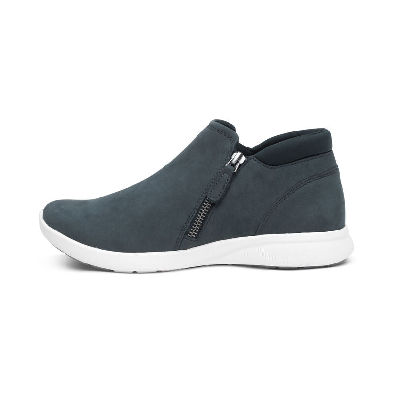 Aetrex Addie Arch Support Boot - Navy