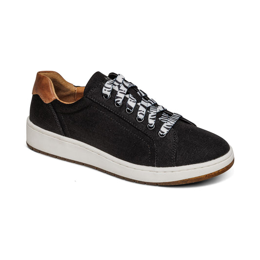 Aetrex Renee Arch Support Sneaker - Black