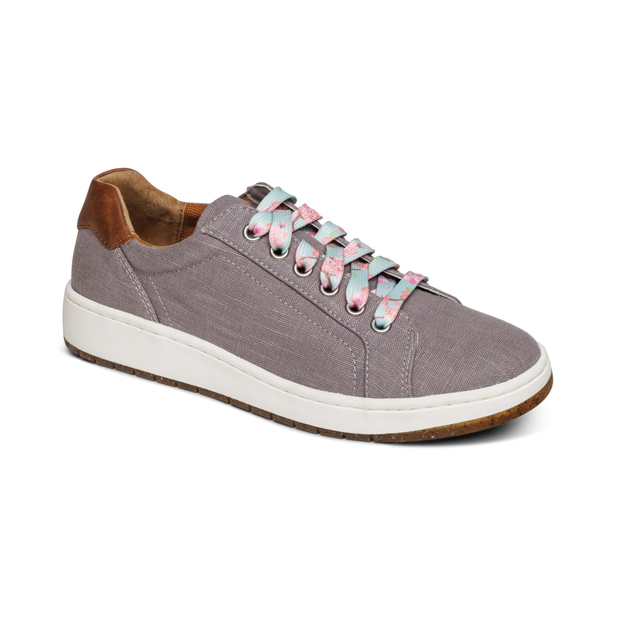 Aetrex Renee Arch Support Sneaker - Grey