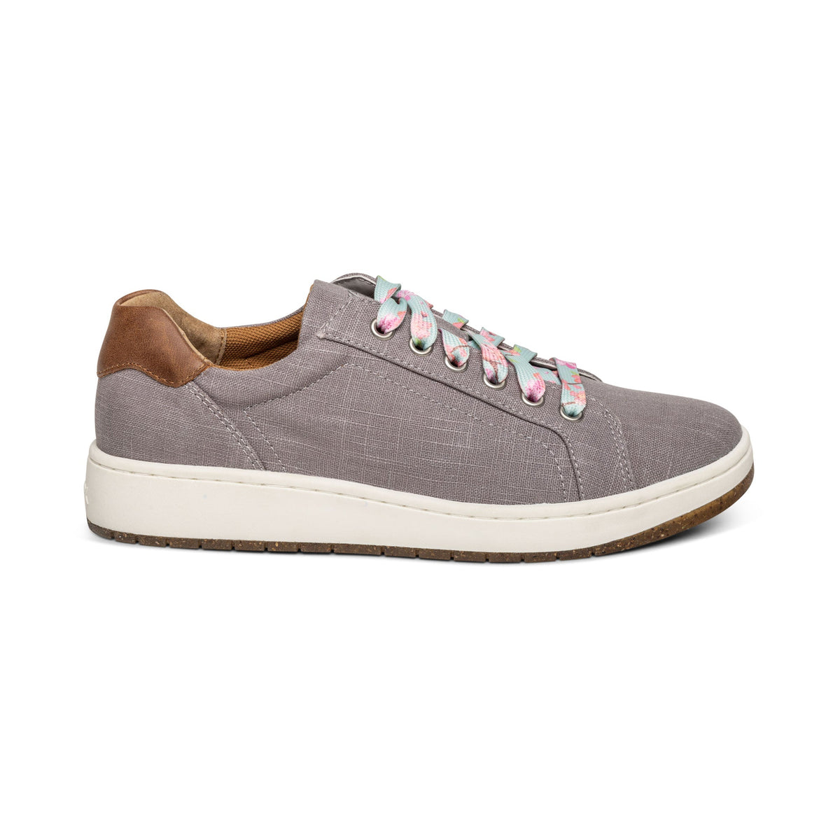 Aetrex Renee Arch Support Sneaker - Grey